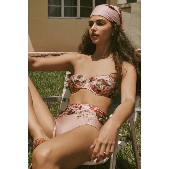 ZIMMERMANN Cassia Floral Bikini Bottom - Picture 3 of 13